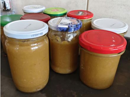 Hruštičky z naší zahrádky