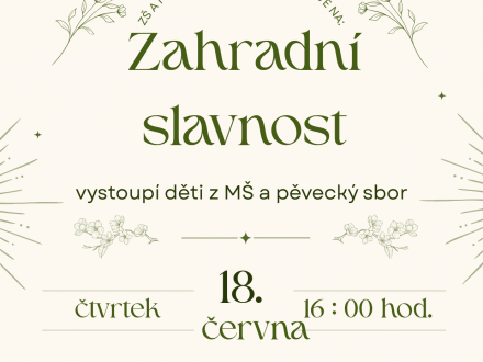 Zahradní slavnost
