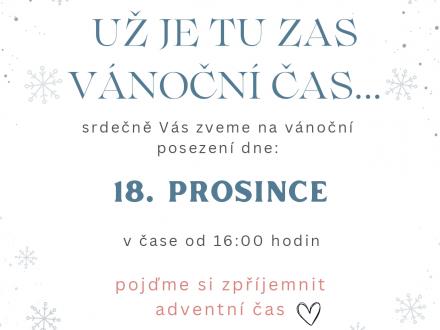 Vánoční posezení