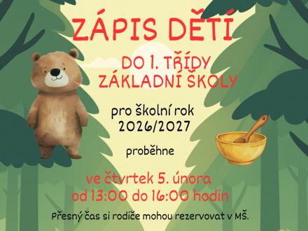 Zápis do 1. třídy